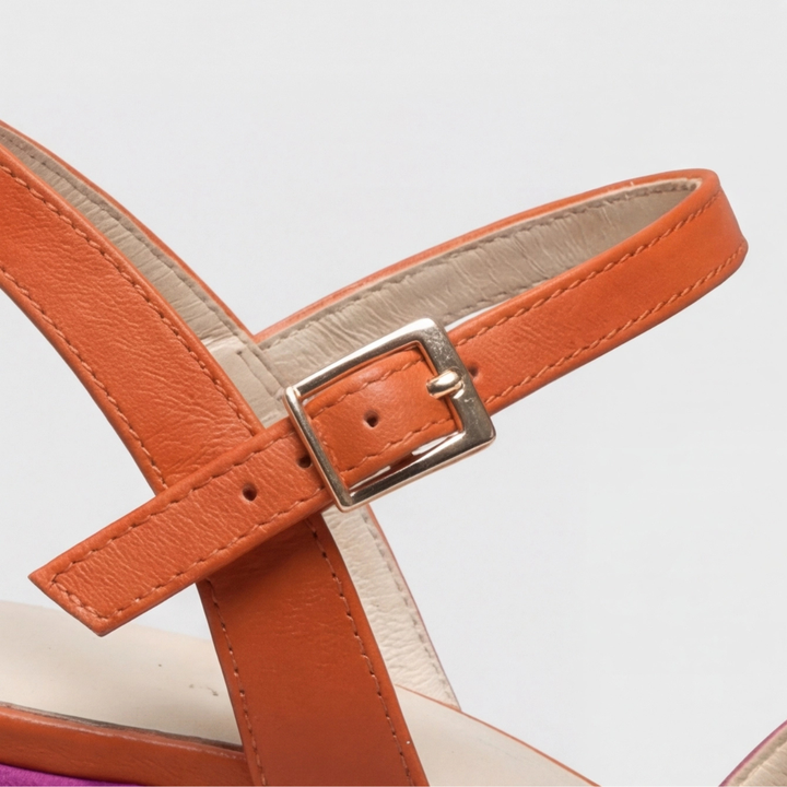 Naomi | Orthopedic Color Block Chunky Heels