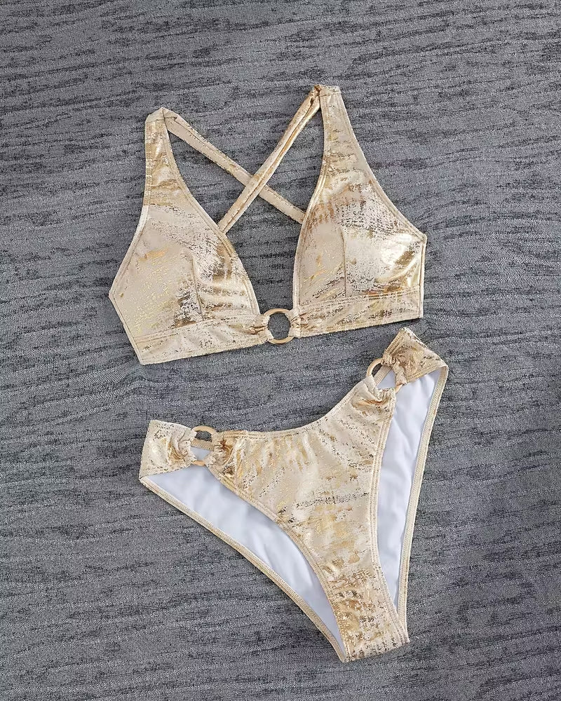 Metal Design Bikini