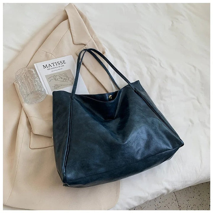 Nova | Spacious PU Leather Tote Bag
