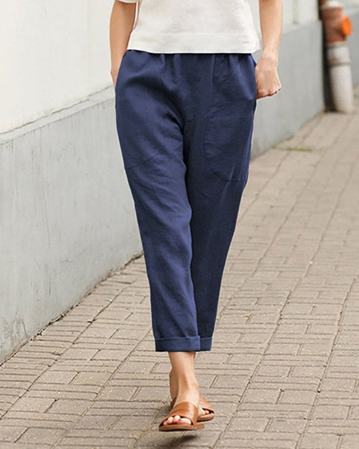 Diane | Relaxed Fit Lightweight Pants - Breathable and Comfortable