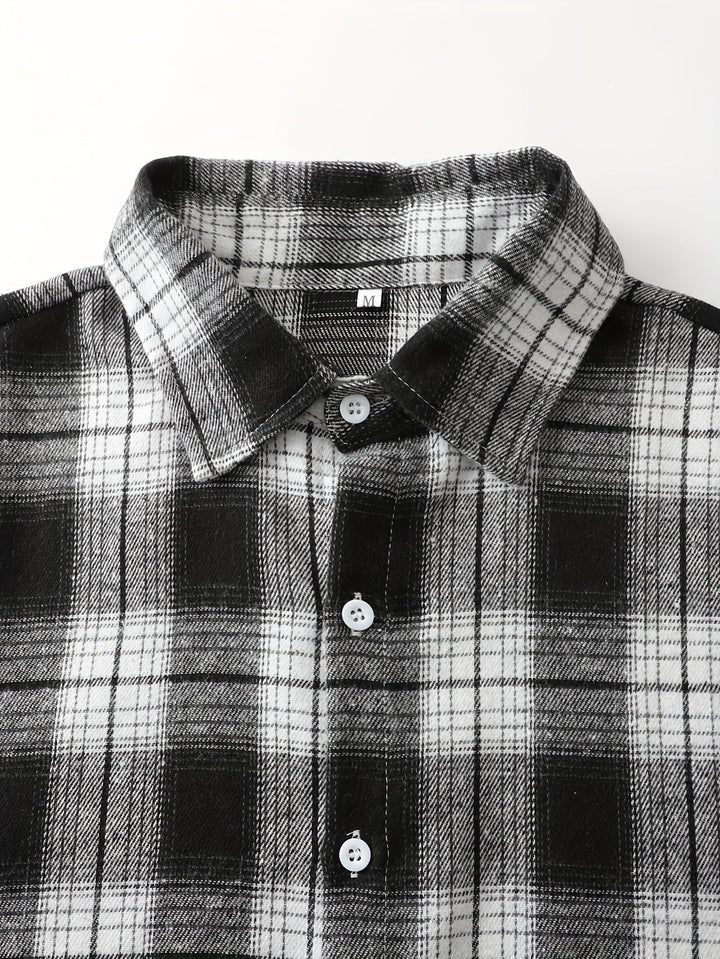 Nicolas | Timeless Relaxed Check Lumberjack