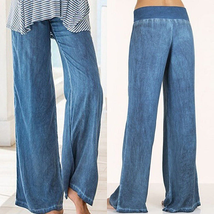 Lucienne | Women's Relaxed Wide-Leg Trousers