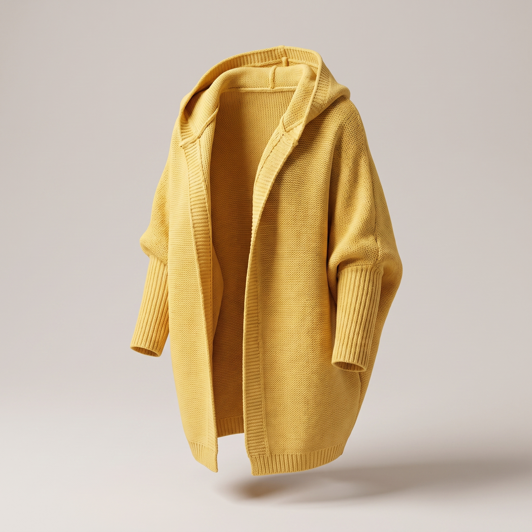 Adeline | Oversized Drape Loose Knit Cardigan
