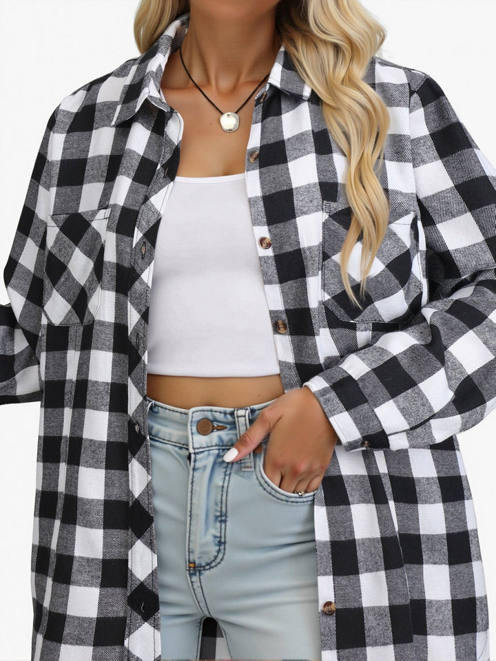 Melanie | Relaxed Buffalo Check Lumberjack