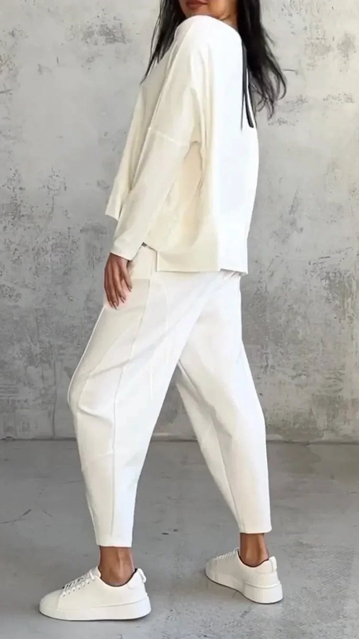 Daria - Elegant & Chic Two-Piece Ensemble – Effortless Style & Comfort