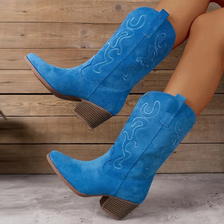 Kaitlyn | Elegant Ankle Style Cowboy Boots