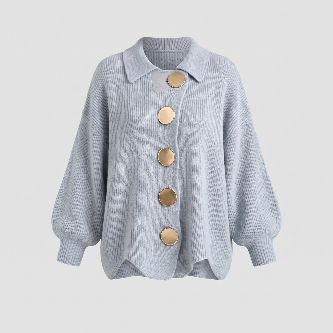Lucia | Textured Layering Style Knit Cardigan