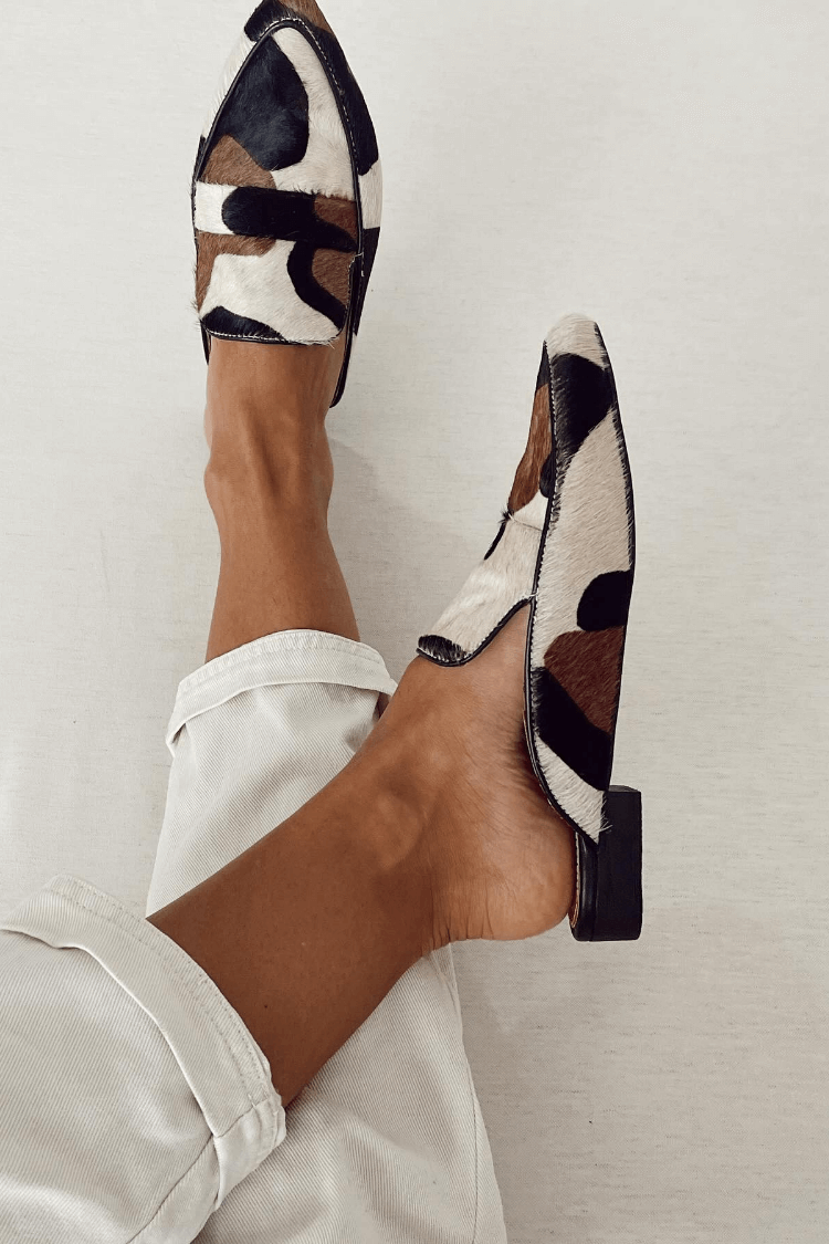 ELIX – LOAFER WITH ABSTRACT PATTERN