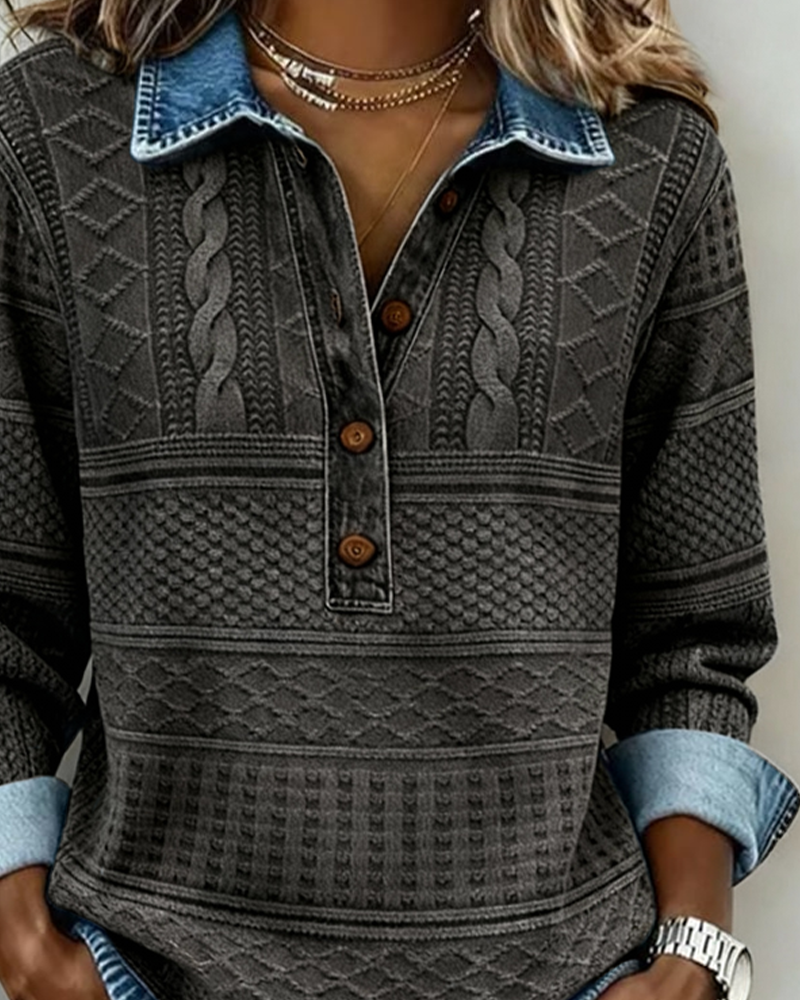 Modern Half-Zip Sweatshirt