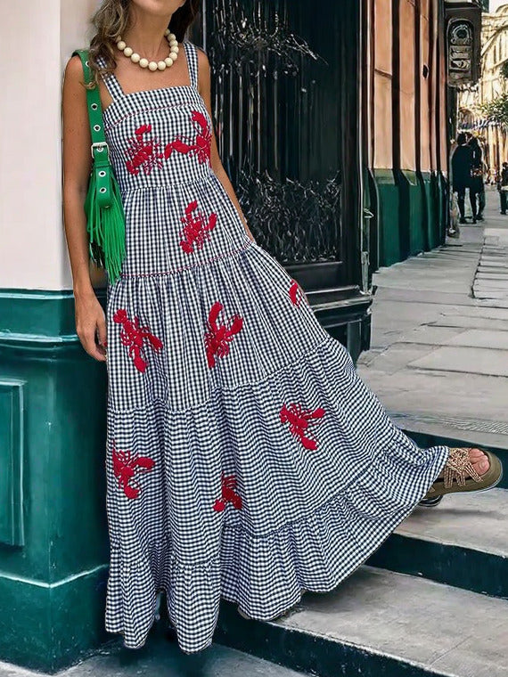 The Coastal Charm Maxi Dress