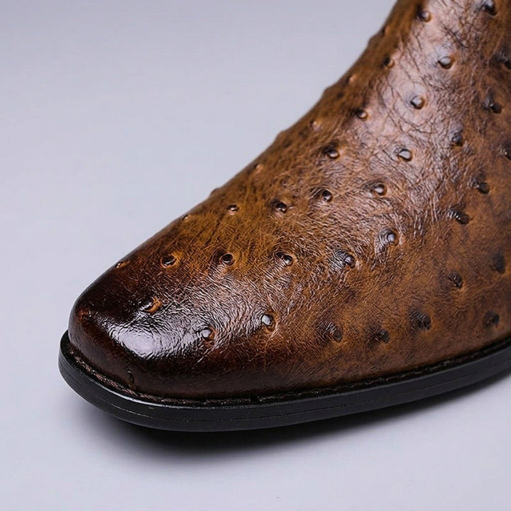 Nolan | Handcrafted Leather Boots with Cushioned Insoles