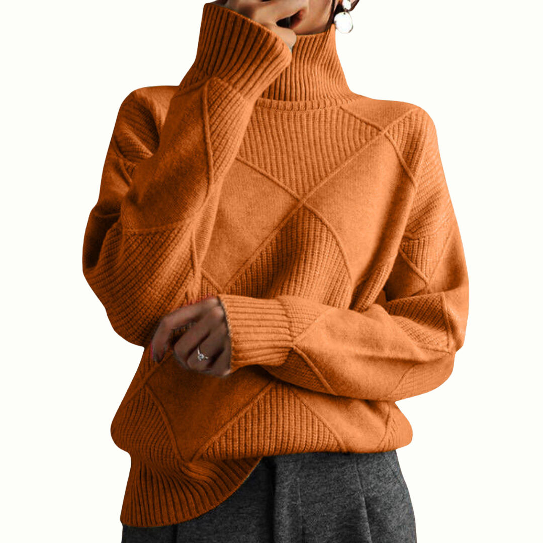 Mara - Luxe Textured Winter Sweater