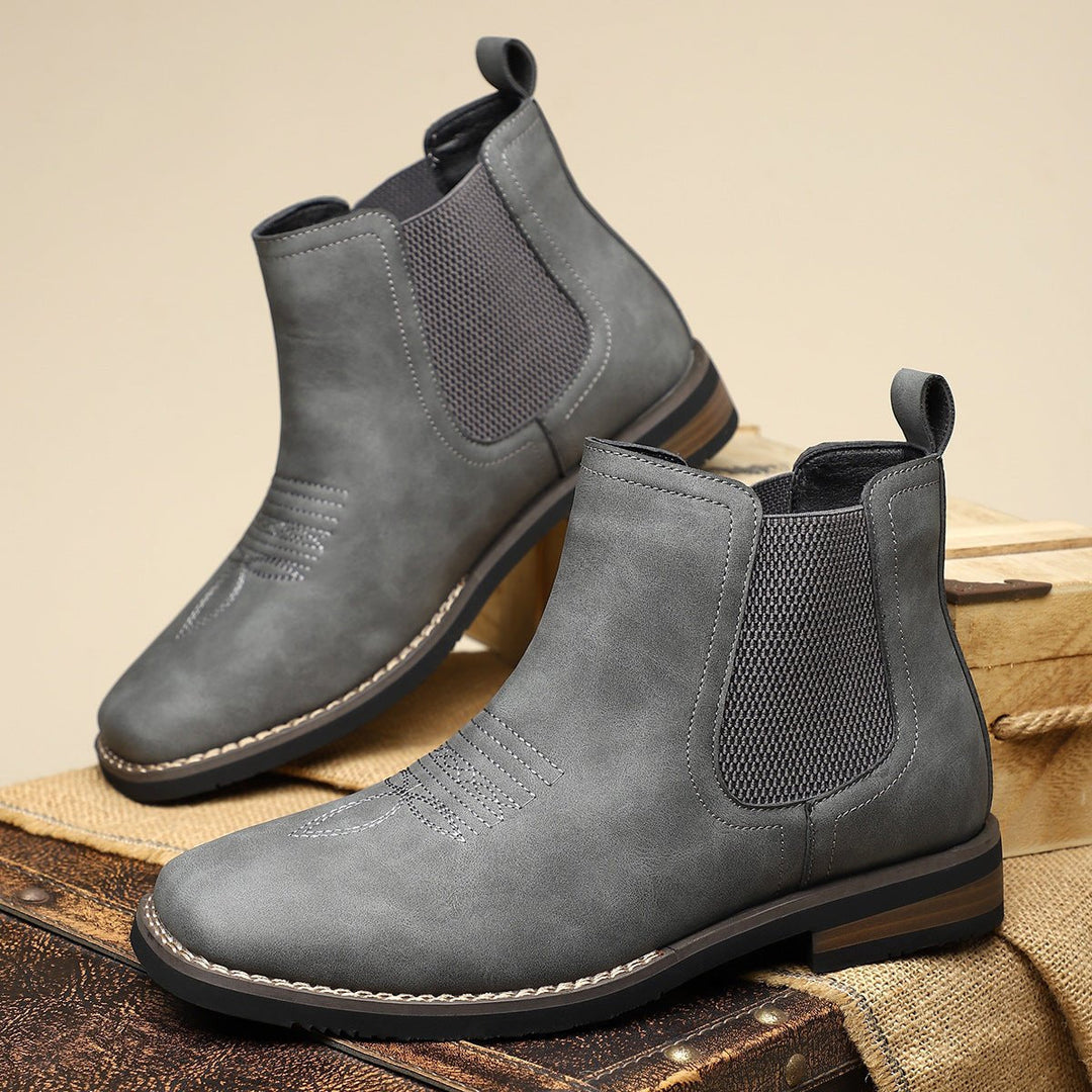 Samuel | Classic Chelsea Slip-On Ankle Men's Boots