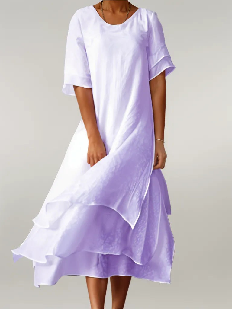 ELOISE - Elegant Cotton Maxi Dress