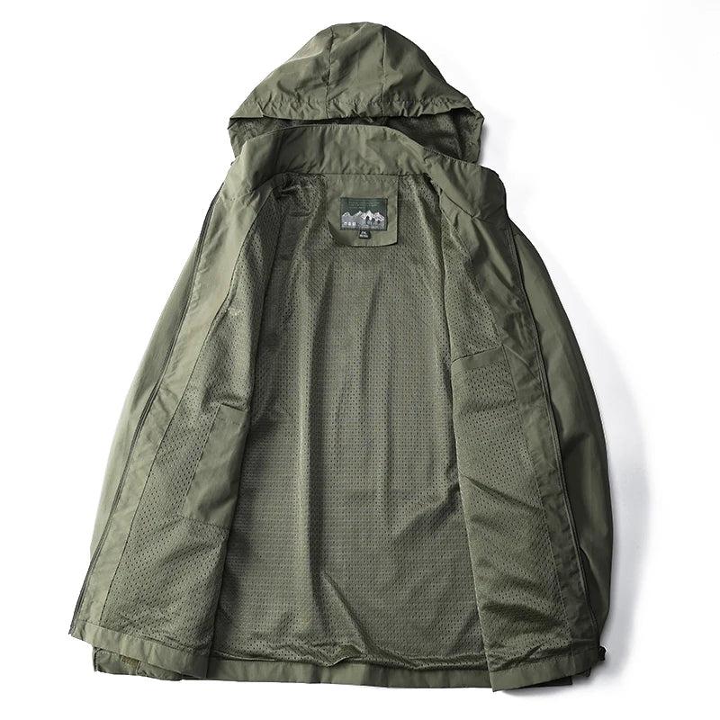 Nathaniel | Men's Lightweight Waterproof Windbreaker Jacket