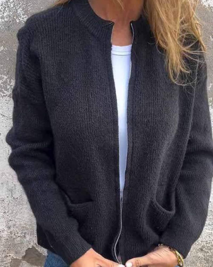 CALIVORA –WOMEN  COTTON KNITTED CARDIGAN