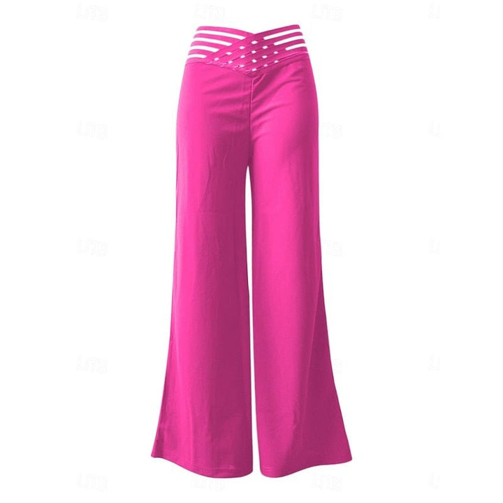 Andrea | Elegant High-Waist Wide-Leg Trousers