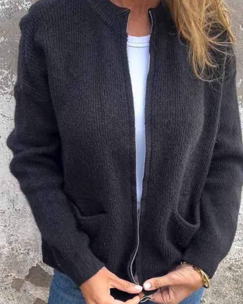 CALIVORA –WOMEN  COTTON KNITTED CARDIGAN