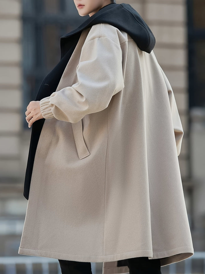 Hudson | Refined Hooded Longline Trenchcoat