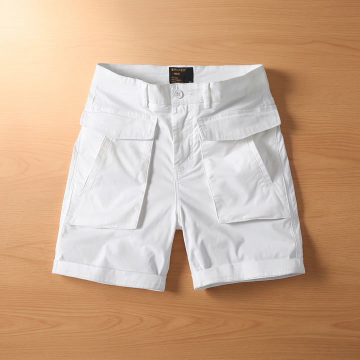 Daniel | Tailored Comfort Utility Pocket Shorts