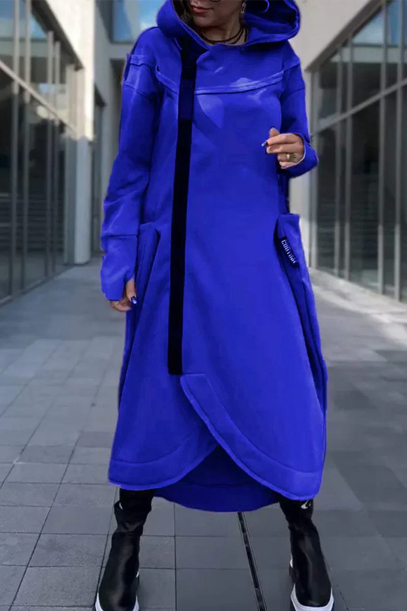 SERENYTHEA – LONG ZIP-UP HOODIE