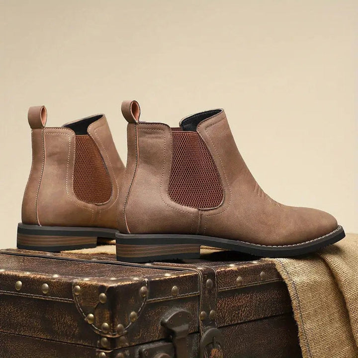 Samuel | Classic Chelsea Slip-On Ankle Men's Boots