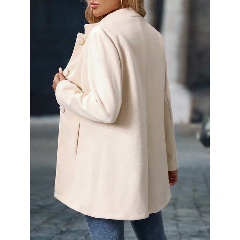 Melody | Elegant Stand-Collar Trenchcoat