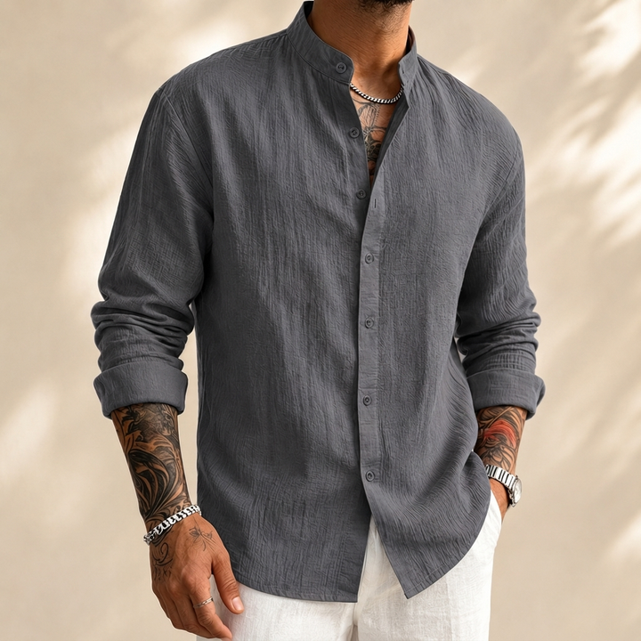Jayden | Timeless Summer Style Soft Linen Button Shirt