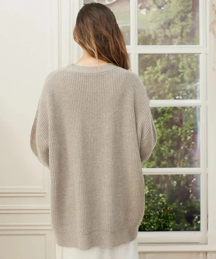 Evelyn | Women's Elegant Cashmere Cardigan Vest