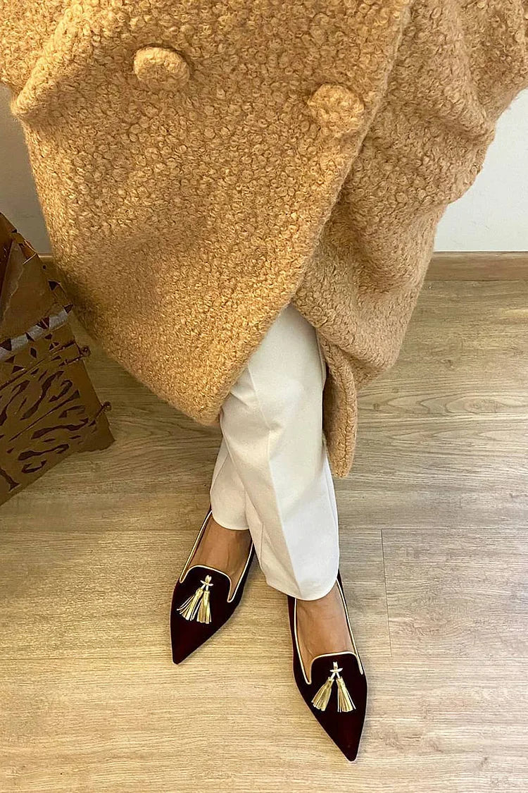 Amalina | Women's Elegant Tassel Loafers