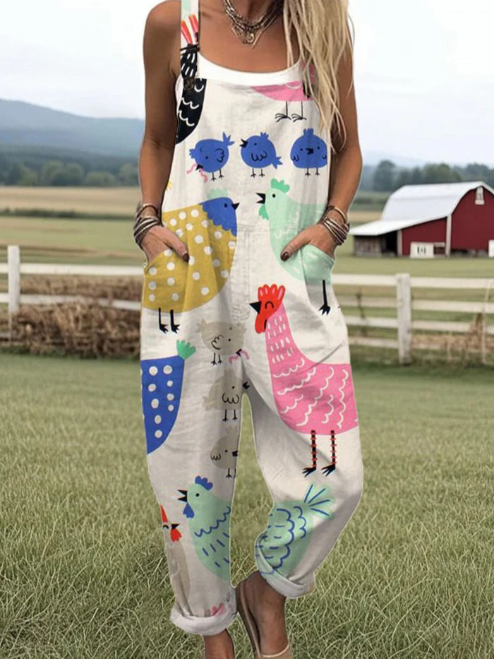 SOPHIA – HERITAGE FLOW WIDE-LEG JUMPSUIT
