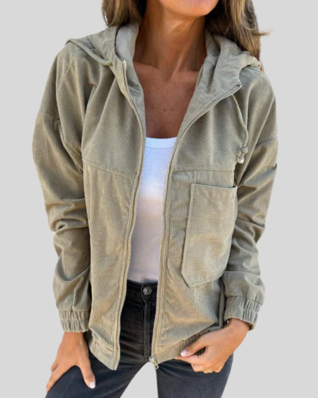Mabel - Soft Zip-Up Vest
