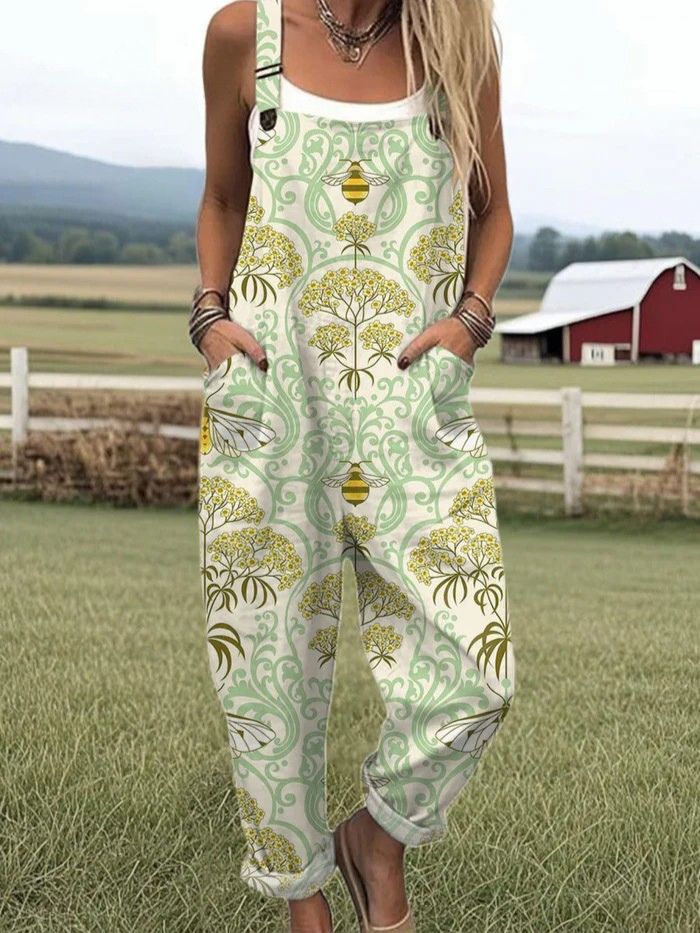 NAELYN – FLORAL DRIFT WIDE-LEG JUMPSUIT