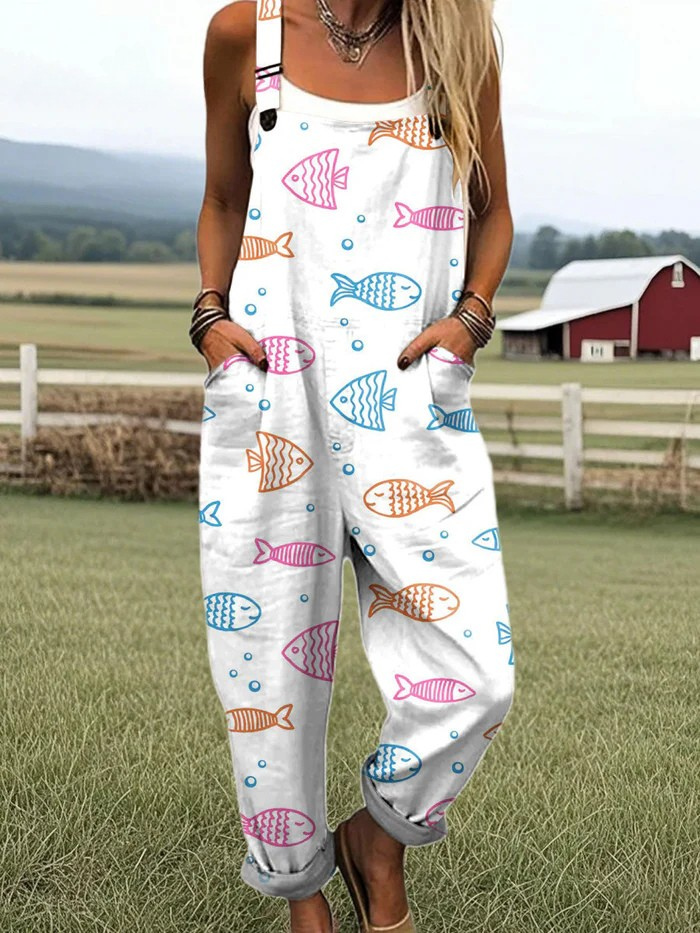 CALISTHA – MEADOW BLOOM WIDE-LEG JUMPSUIT
