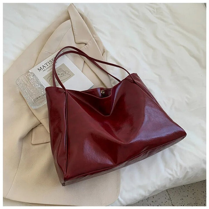 Nova | Spacious PU Leather Tote Bag