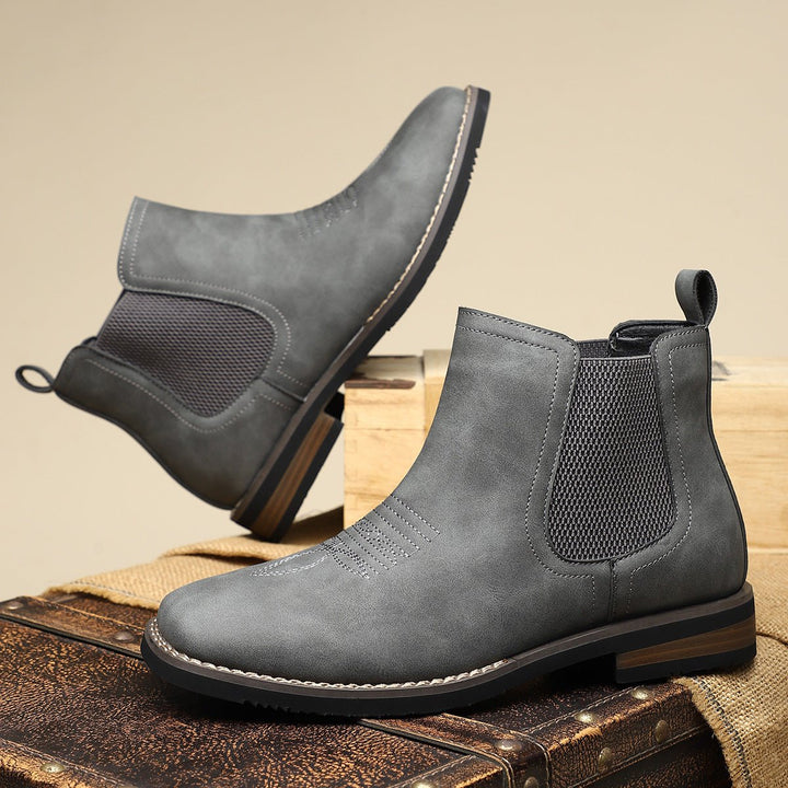 Samuel | Classic Chelsea Slip-On Ankle Men's Boots