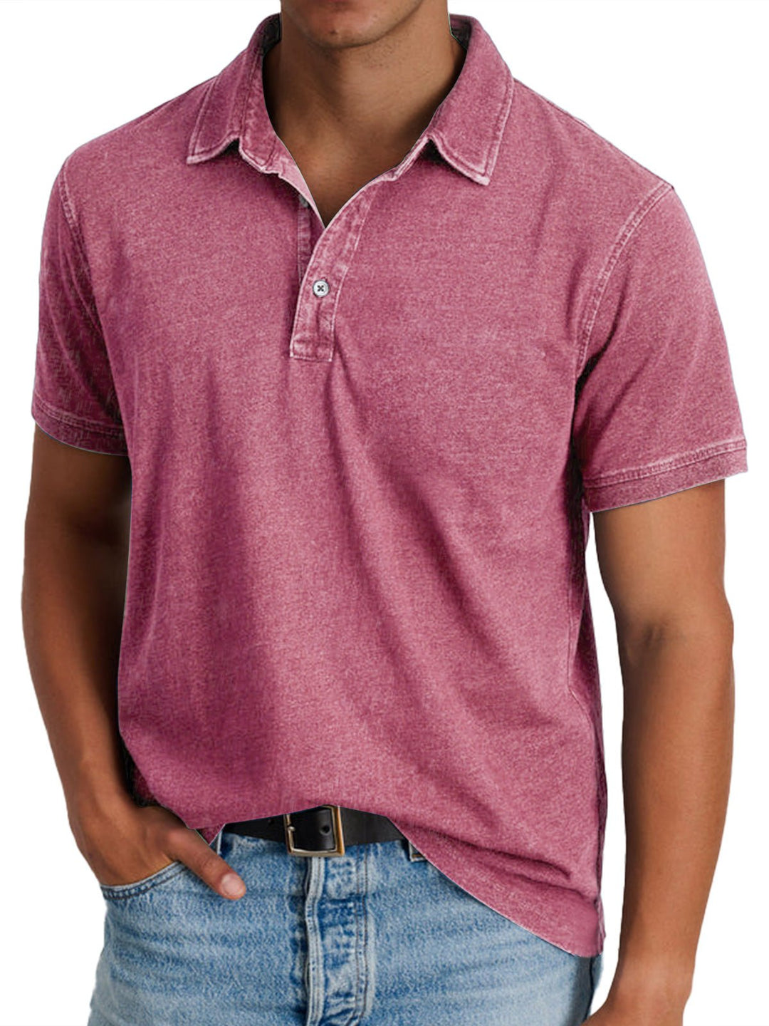 Henry | Classic Refined Cotton-Blend Polo Shirt