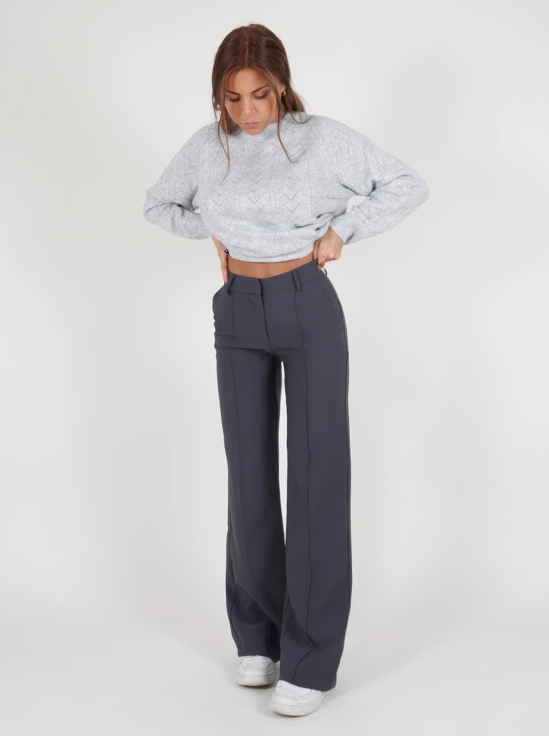 Evelina | Women's Relaxed Wide-Leg Trousers