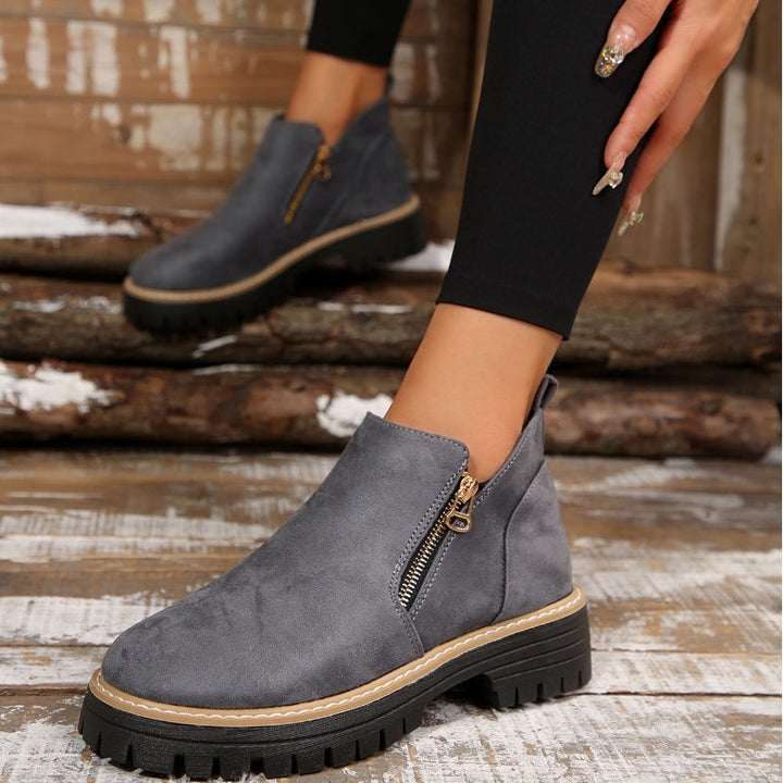 Alice | Modern And Versatile Platform Ankle Boots