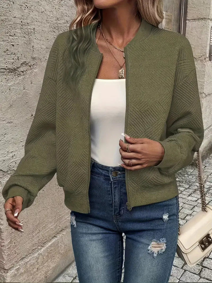 Seraphina – Spring Zipper Jacket