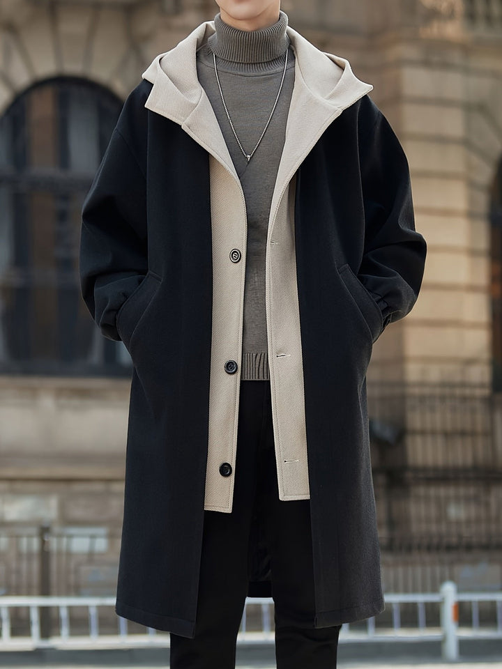 Hudson | Refined Hooded Longline Trenchcoat