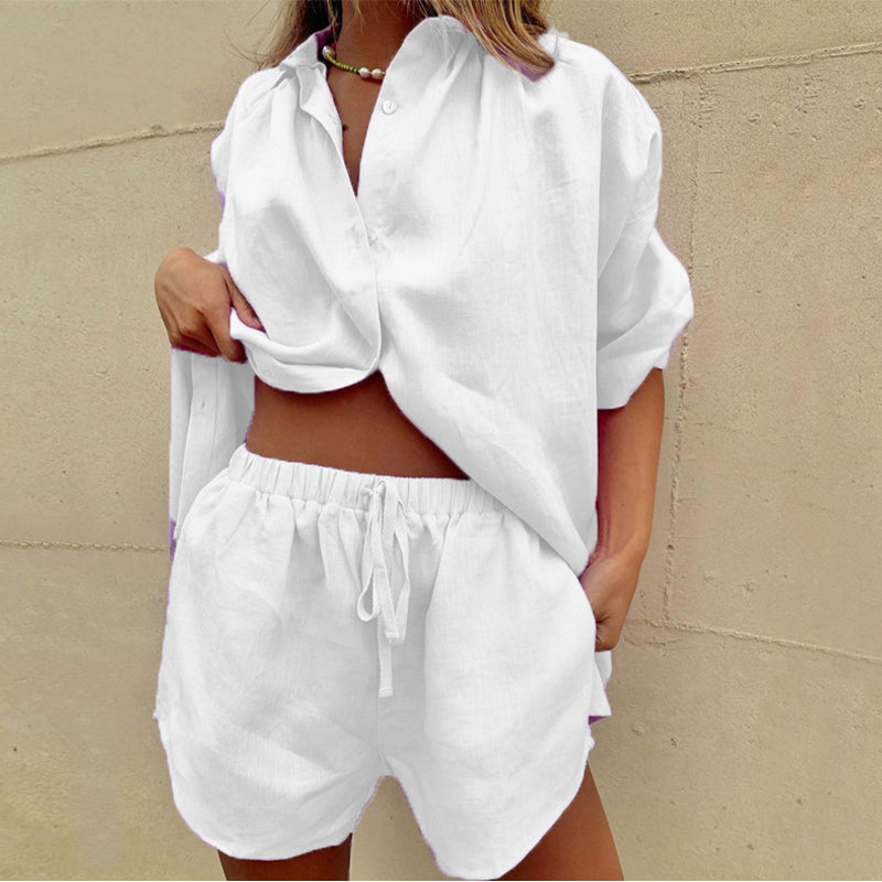 Sorelli | Stylish Two-Piece Cotton Lounge Set