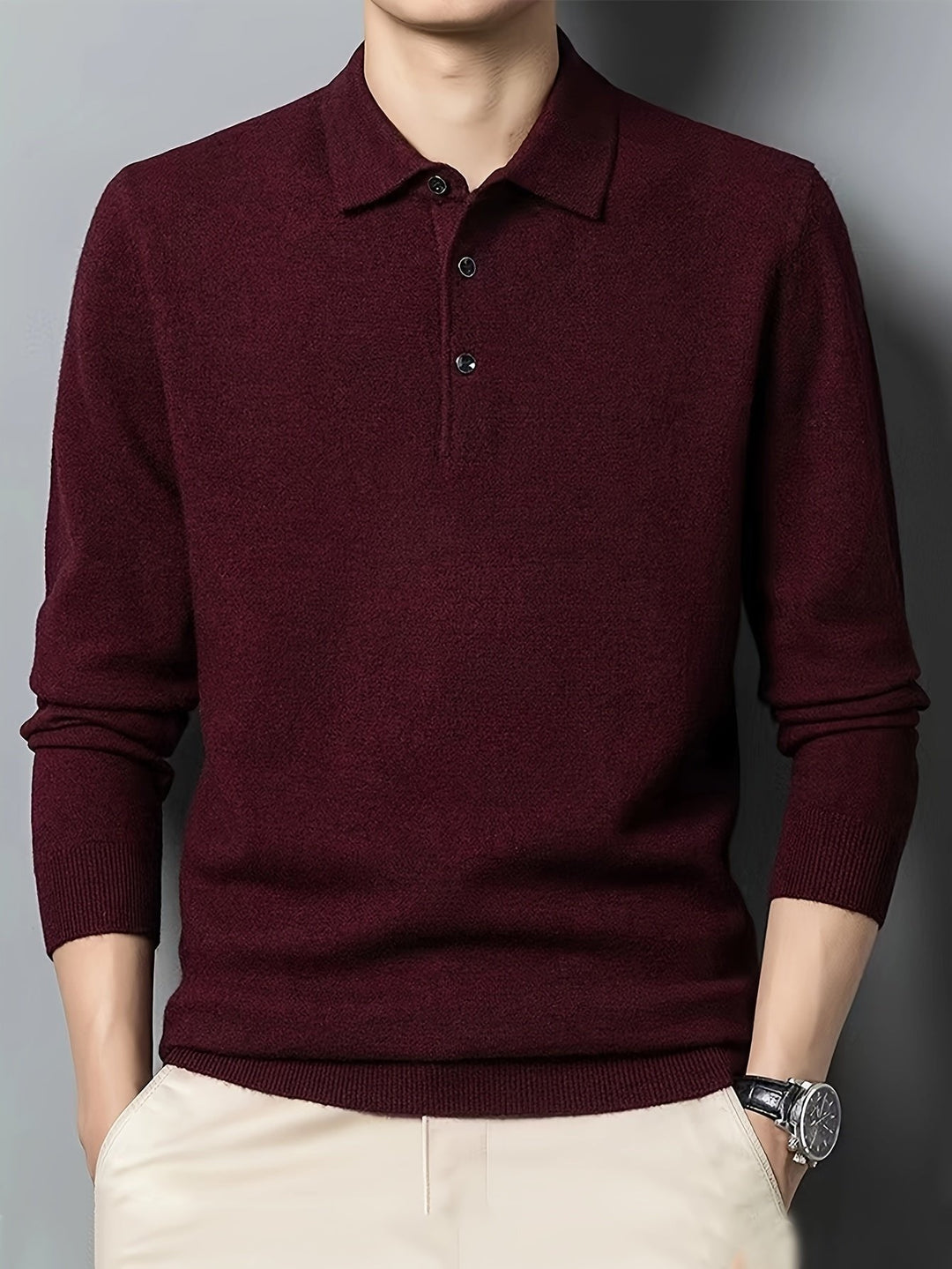 Harrison | Elegance Refined Collared Polo Shirt