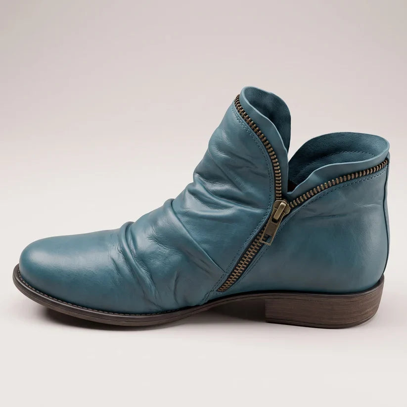 Aliza | Timeless Style Leather Ankle Boots