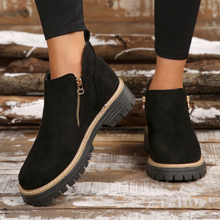 Alice | Modern And Versatile Platform Ankle Boots
