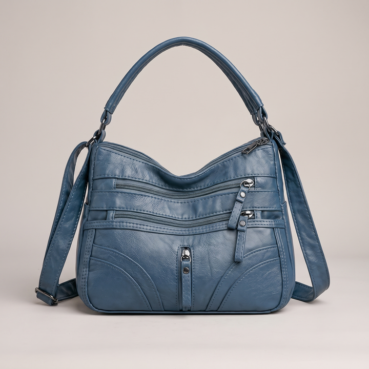 Valentina | Adjustable Vintage Crossbody Tote Bag