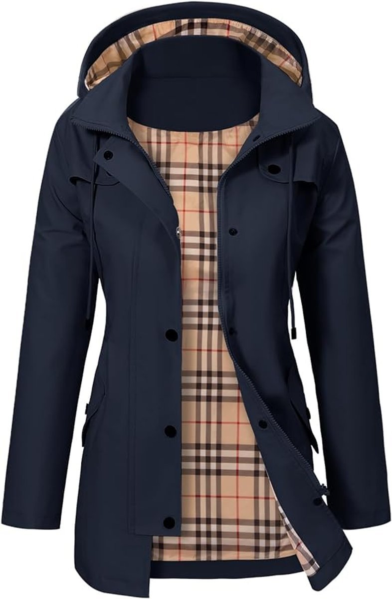 Eliza | Waterproof Hooded Rain Jacket