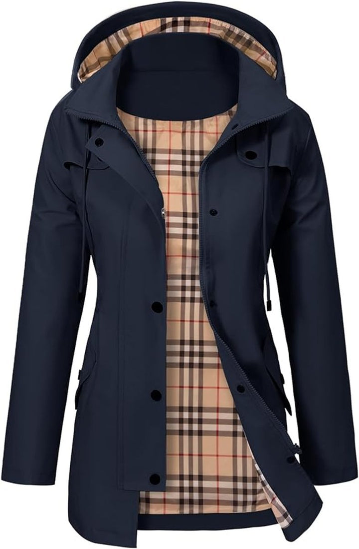 Eliza | Waterproof Hooded Rain Jacket
