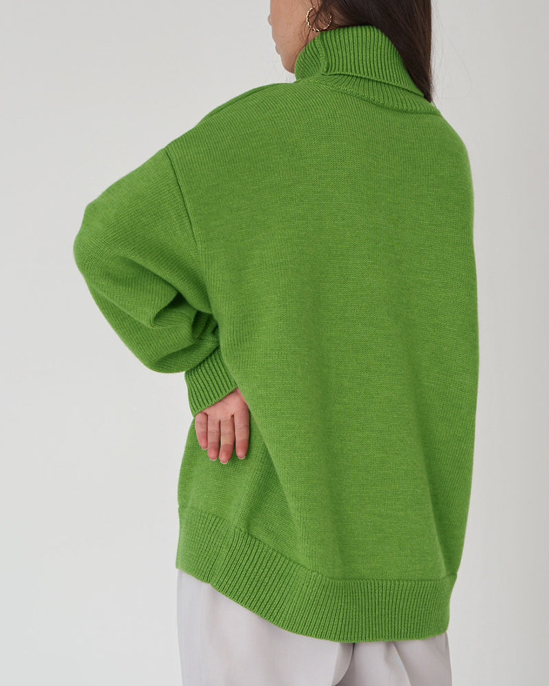 Marcia | Women's Oversized Roll Neck Jumper