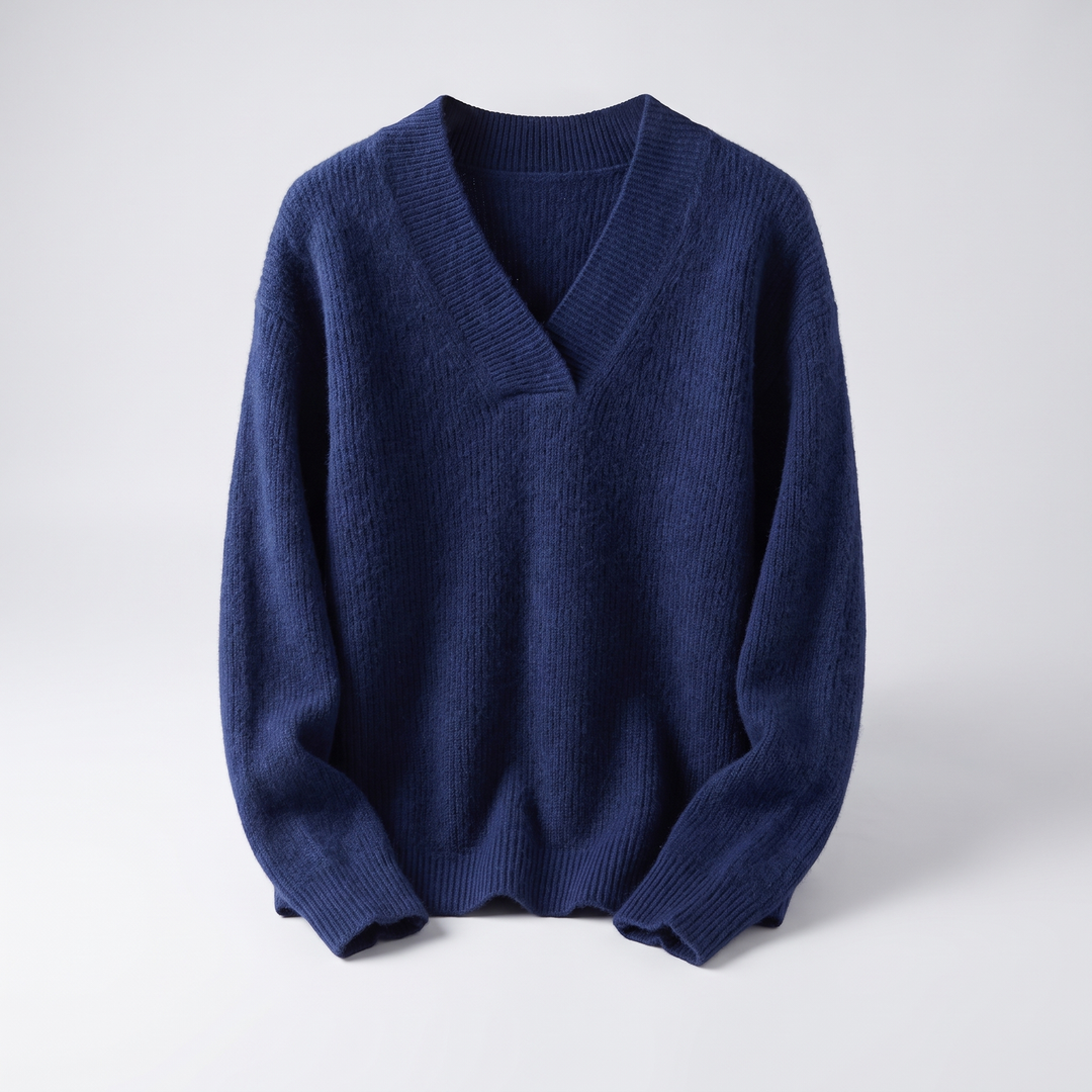 Cameron | Cozy Style V-Neck Knit Sweater